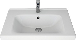 Misty Тумба с раковиной Спарта 65 белая – фотография-4